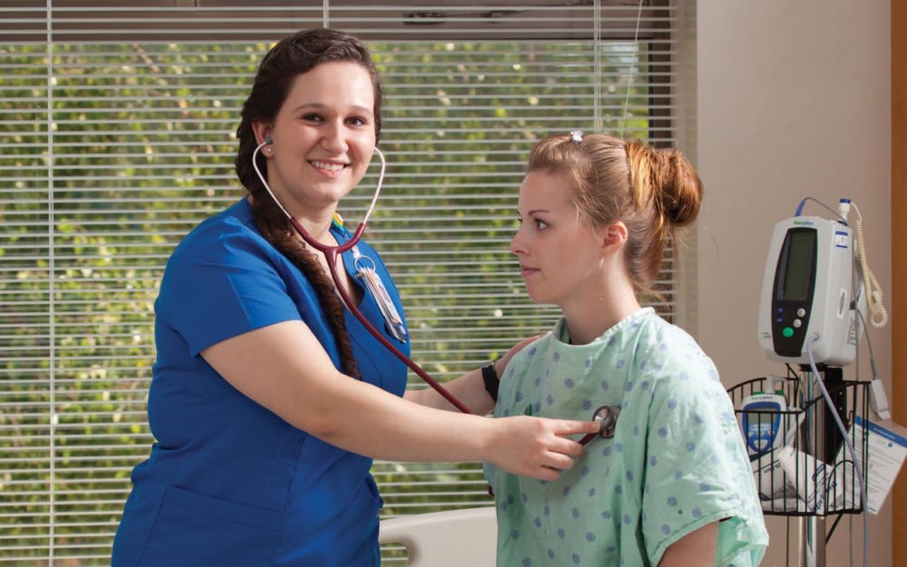 Amber Hare ’13 is working in cardiac telemetry at Bon Secours Mary Immaculate Hospital in Newport News.