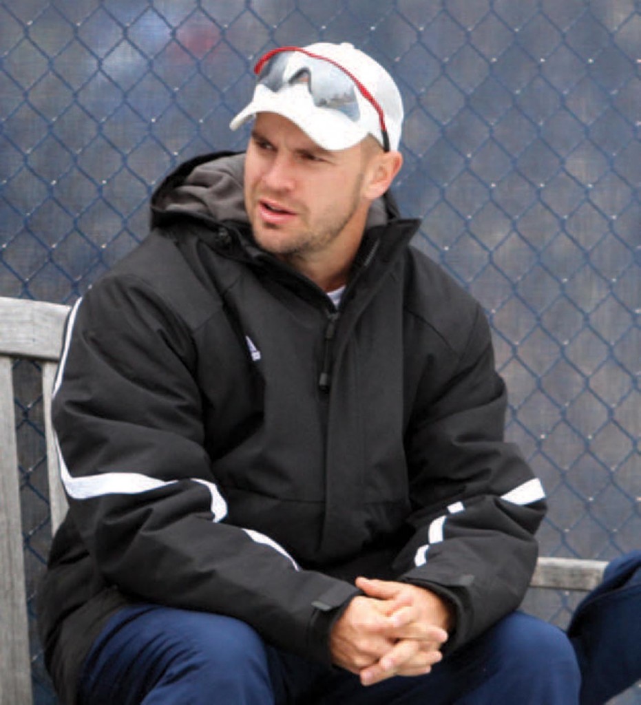 Casey Wharton is the new head coach of the women’s tennis team. © Red Rocket Photography