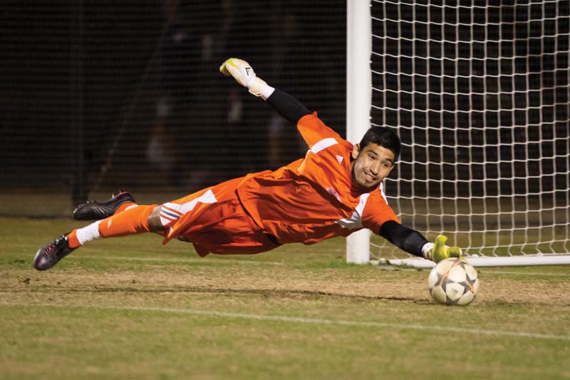 As goalkeeper, Carlos Canas ’17 anchored the Salvadoran squad at CONCACAF, one of six qualifying tournaments for the U-20 World Cup.