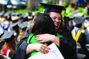 Commencement is full of humor, advice, White House anecdotes 