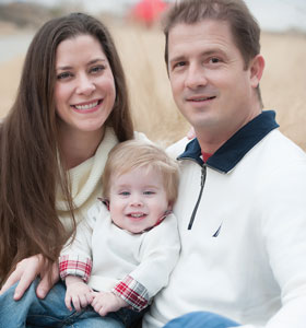 Tracie Linden Leeper ’01 and her husband, Gard Leeper, made a ,000 gift to Longwood’s Speech, Hearing and Learning Services in memory of their son, Jack.