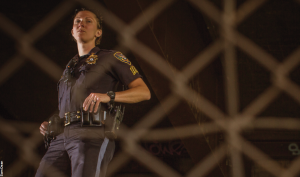 Sgt. Jessica Wilkerson ’06 is the only woman on the Roanoke Police Department’s SWAT-like Tactical Response Team, which responds to ‘high-risk situations.’