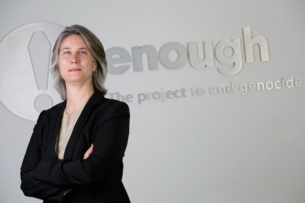 Anna Prow ’88 is managing director and chief operating officer for the Enough Project, based in Washington, D.C.
