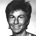 Julie Dayton ’81 in a 1992 photo when she was a coach at UVa.